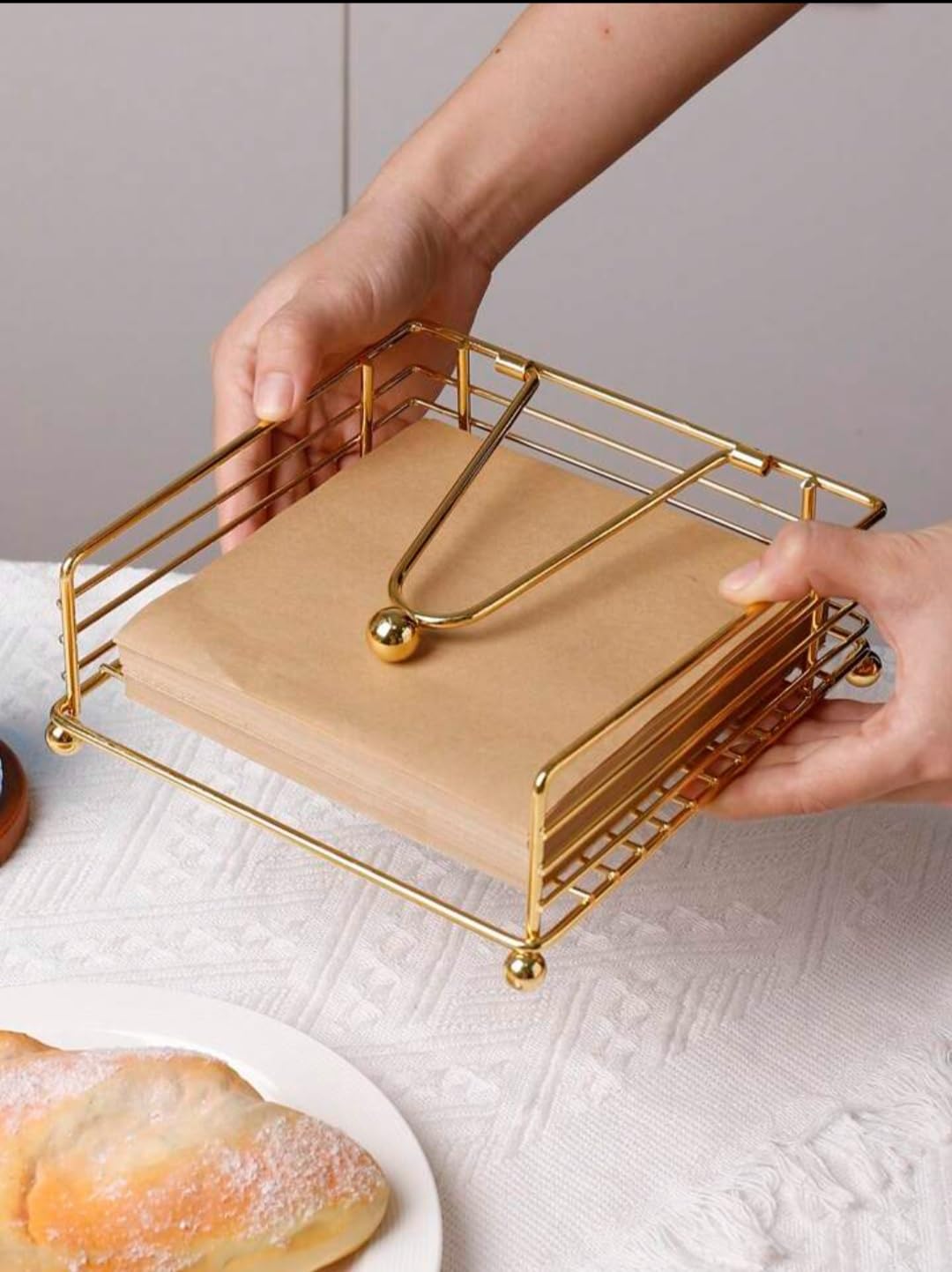 Modern Iron Napkin Holder - Design for Kitchen & Dining Table