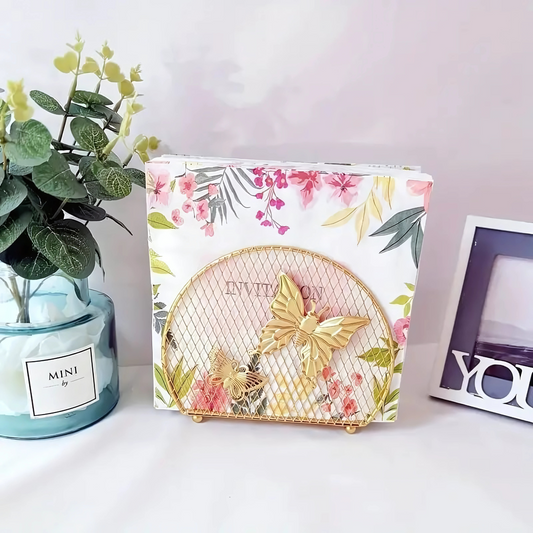 Butterfly Golden Napkin Holder - Design for Kitchen & Dining Table